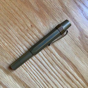 Kaweco Brass Sport Fountain Pen (Double Broad)